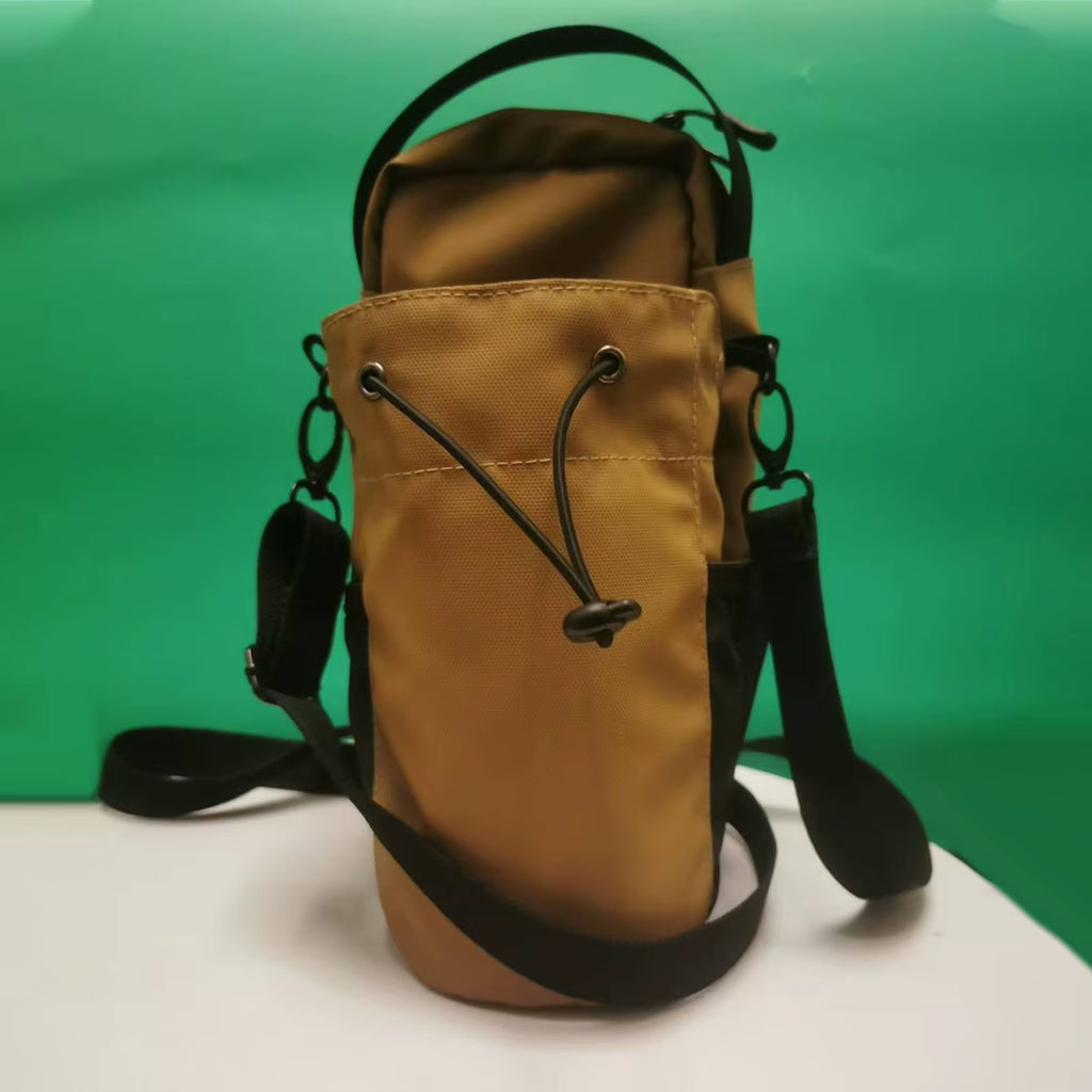 Magnetic Fitness Water Bottle Holder Crossbody Sling Bag Waterproof Non Slip Large Capacity for Gym Outdoor Sports Phone Pocket